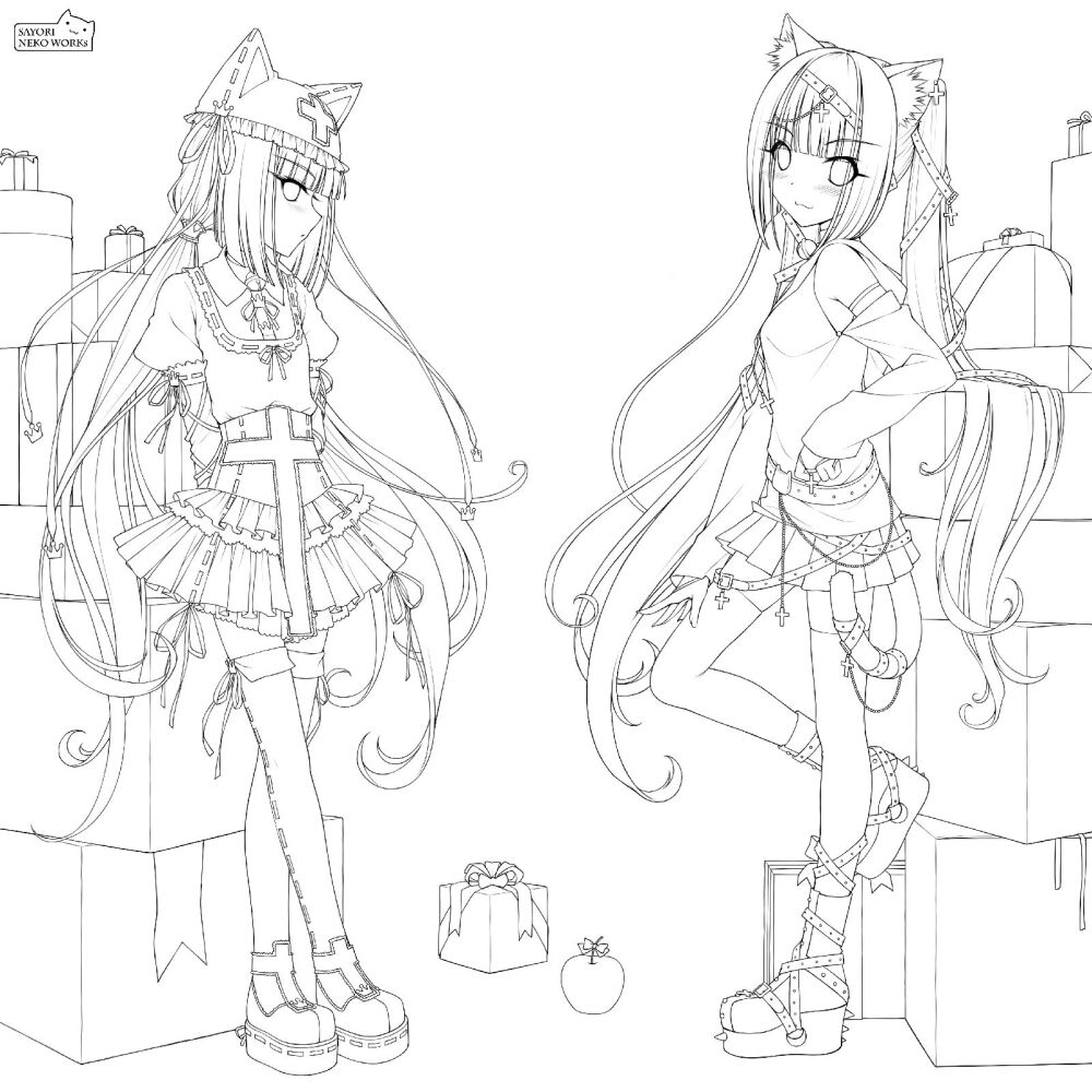 黑白動漫手繪線稿 藝術創作與設計的基礎